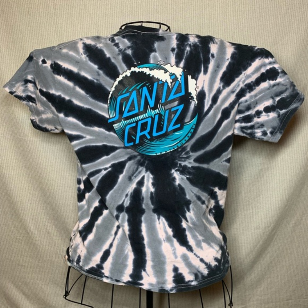 Santa Cruz Kid Tie Dye Double Sided t-Shirt